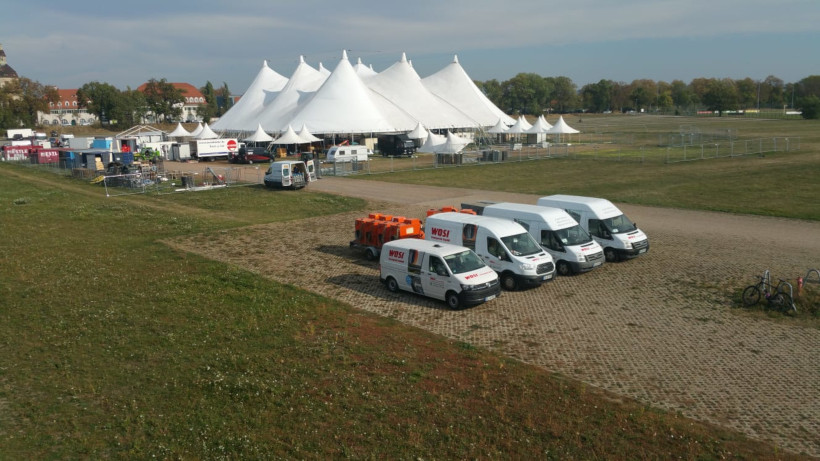 Festzeltbeheizung Pichmännl Oktoberfest Dresden