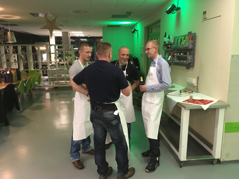 WOSI Weihnachtsfeier im Kochloft Dresden